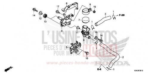 ELECTROVANNE INJECTION D'AIR NSS300AD de 2013